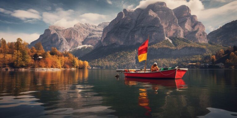 Lago di pietra rossa: tesoro nascosto tra le colline italiane